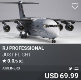 RJ Professional by Just Flight. USD 69.99