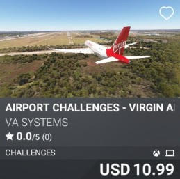 Airport Challenges - Virgin America - Vol 2 by VA Systems. USD 10.99