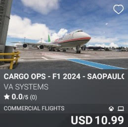 Cargo Ops - F1 2024 - SaoPaulo by VA SYSTEMS. USD 10.99