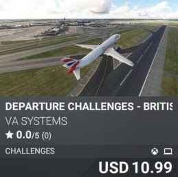 Departure Challenges - British Airways - Vol 9 by VA SYSTEMS. USD 10.99