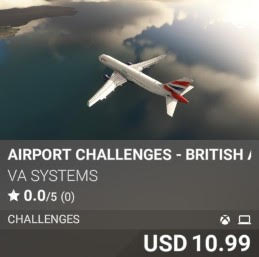 Airport Challenges - British Airways - Vol 9 by VA SYSTEMS. USD 10.99