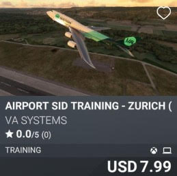 Airport SID Training - Zurich (LSZH) by VA SYSTEMS. USD 7.99