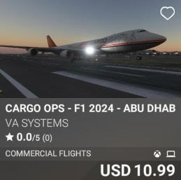 Cargo Ops - F1 2024 - Abu Dhabi by VA SYSTEMS. USD 10.99