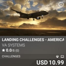 Landing Challenges - American Airlines - Vol 11 by VA SYSTEMS. USD 10.99