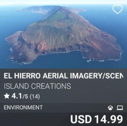 El Hierro Aerial Imagery/Scenery by Island Creations. USD 14.99