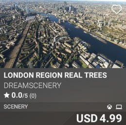 London Region Real Trees by DreamScenery. USD 4.99