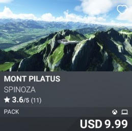 Mont Pilatus by SPINOZA. USD 9.99