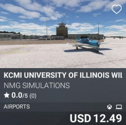 KCMI University of Illinois Willard Airport by NMG Simulations. USD 12.49