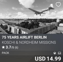 75 Years Airlift Berlin by Koschi & Nordheim Missions. USD 14.99