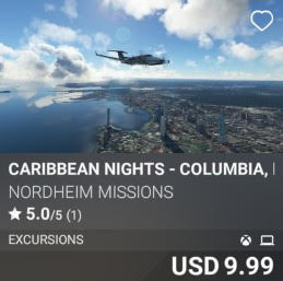 Caribbean Nights - Columbia, Panama, Costa Rica by Nordheim Missions. USD 9.99