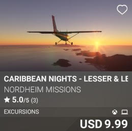 Caribbean Nights - Lesser & Leeward Antilles by Nordheim Missions. USD 9.99