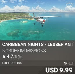 Caribbean Nights - Lesser Antilles, Puerto Rico by Nordheim Missions. USD 9.99