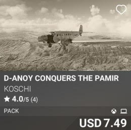 D-ANOY conquers the Pamir by Koschi. USD 7.49