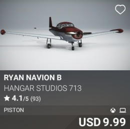 Ryan Navion B by Hangar Studios 713. USD 9.99