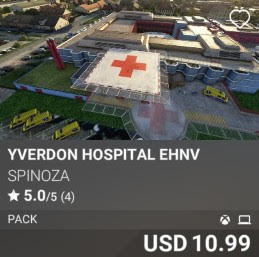 YVERDON HOSPITAL EHNV by SPINOZA. USD 10.99