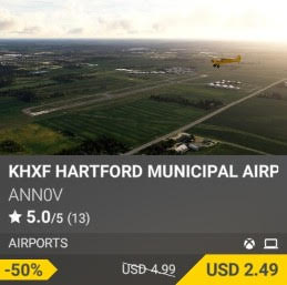 KHXF Hartford Municipal Airport by ANN0V. USD 4.99 (on sale for 2.49)