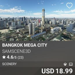 Bangkok Mega City by SamScene3D. USD 18.99