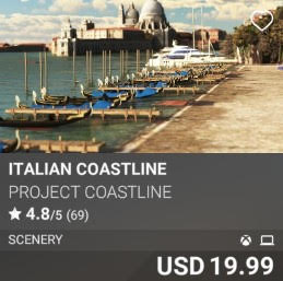 Italian Coastline by Project Coastline. USD 19.99