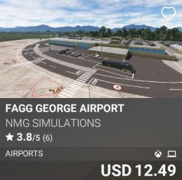 FAGG George Airport by NMG Simulations. USD 12.49