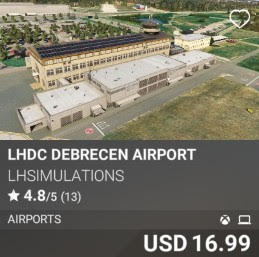 LHDC Debrecen Airport by LMSimunlations. USD 16.99