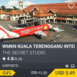 WMKN Kuala Terengganu International Airport by The Secret Studio. USD 11.99 (on sale for 5.49)