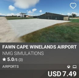 FAWN Cape Winelands Airport by NMG Simulations. USD 7.49