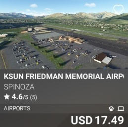 KSUN FRIEDMAN MEMORIAL Airport by SPINOZA. USD 17.49