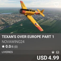 Texan's Over Europe Part 1 by Novawing24. USD 4.99