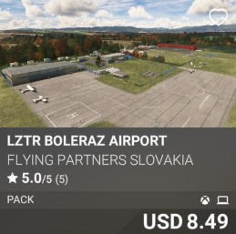 LZTR Boleraz Airport by Flying Partners Slovakia. USD 8.49