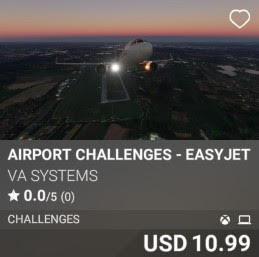 Airport Challenges - EasyJet - Vol 8 by VA SYSTEMS. USD 10.99