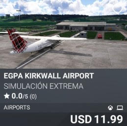 EGPA Kirkwall Airport by Simulación Extrema. USD 11.99