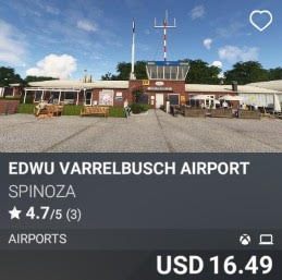 EDWU VARRELBUSCH AIRPORT by Spinoza. USD 16.49