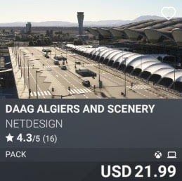 DAAG Algiers and Scenery by NetDesign. USD 21.99