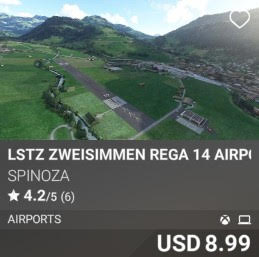 LSTZ Zweisimmen REGA 14 AIRPORT by SPINOZA. USD 8.99