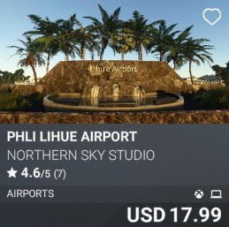 PHLI Lihue Airport by Northern Sky Studio. USD 17.99