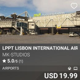 LPPT Lisbon International Airport by MK-STUDIOS. USD 19.99