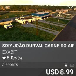 SDIY JOAO Durval Carneiro Airport by Exabit USD 8.99