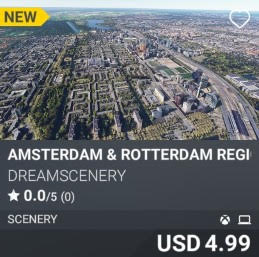 Amsterdam & Rotterdam Region Real Trees by Dreamscenery. USD 4.99