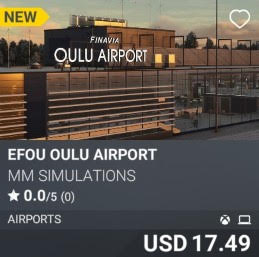 EFOU OULU AIRPORT by MM Simulations. USD 17.49