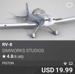 RV-8 by Simworks Studios USD 19.99