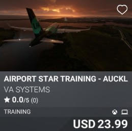 Airport STAR Training - Auckland (NZAA) by VA SYSTEMS. USD 23.99