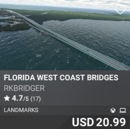 Florida West Coast Bridges by RKBridger USD 20.99