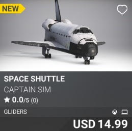 Space Shuttle by Captain Sim USD 14.99