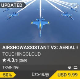 AirshowAssistant V3 -aerial by TouchingCloud USD 9.99