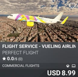 FLIGHT SERVICE - Vueling Airlines by Perfect Flight. USD 8.99