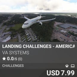 Landing Challenges - American Airlines - Vol 12 by VA SYSTEMS. USD 7.99