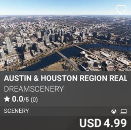 Austin & Houston Region Real Trees by DreamScenery. USD 4.99