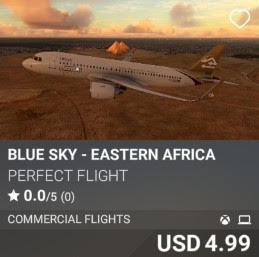 Blue Sky - Eastern Africa by Perfect Flight. USD 4.99