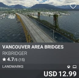 Vancouver Area Bridges by rkbridger. USD 12.99