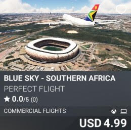 Blue Sky - Southern Africa by Perfect Flight. USD 4.99